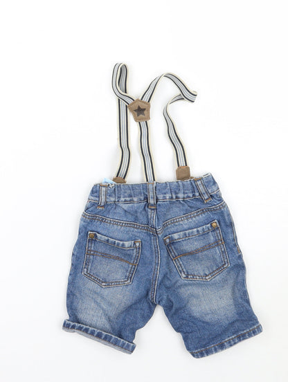 H&M Boys Blue   Capri Jeans Size 6-9 Months