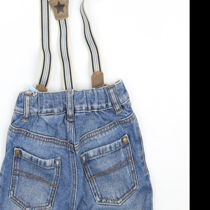 H&M Boys Blue   Capri Jeans Size 6-9 Months