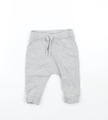 Marks and Spencer Baby Grey   Sweatpants Trousers Size 6-9 Months