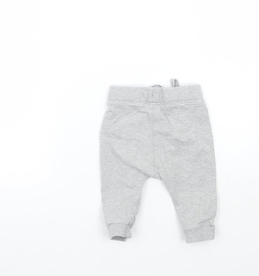 Marks and Spencer Baby Grey   Sweatpants Trousers Size 6-9 Months