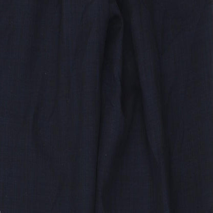 Womens UK Size 8 Marks and Spencer Regular Fit  Blue Trousers