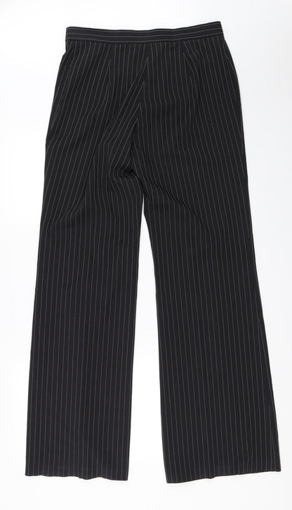 Womens UK Size 12 Marks and Spencer Regular Fit  Black Trousers