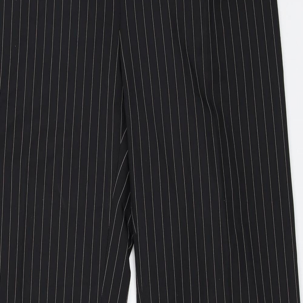 Womens UK Size 12 Marks and Spencer Regular Fit  Black Trousers