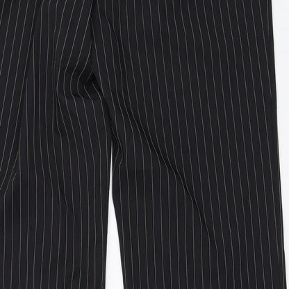 Womens UK Size 12 Marks and Spencer Regular Fit  Black Trousers