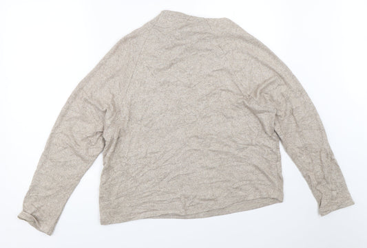 Womens UK Size S H&M Beige Pullover Jumper