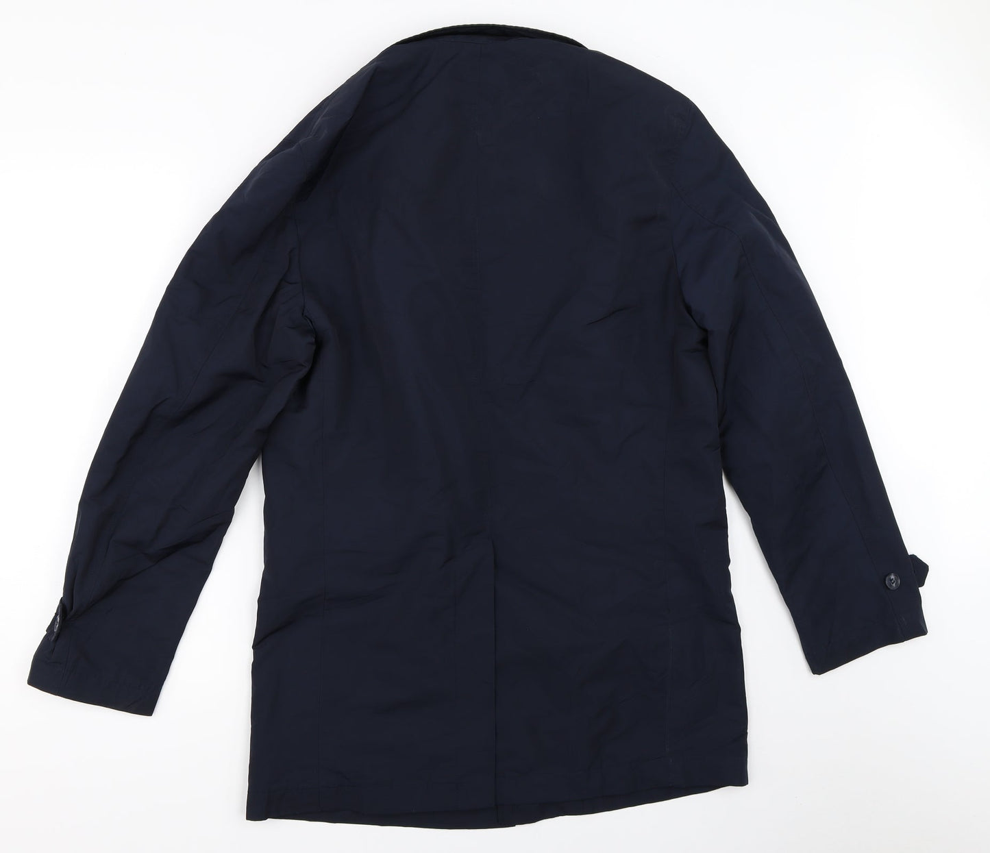 Womens UK Size S Marks and Spencer Blue Overcoat