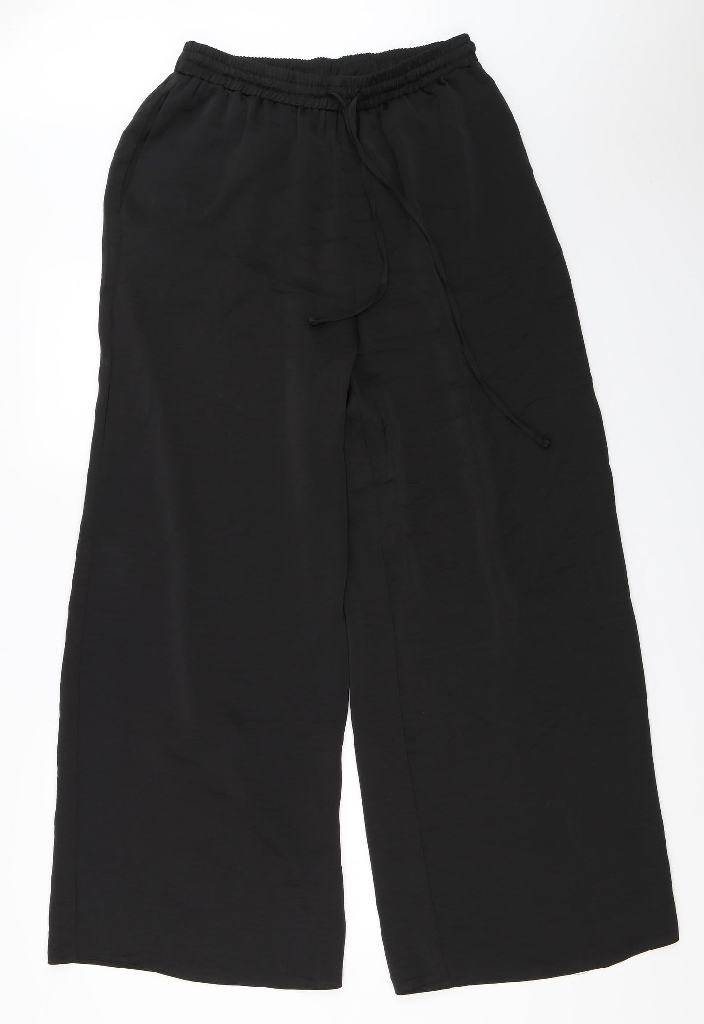 Womens UK Size 29 in Preworn Regular Fit  Black Trousers