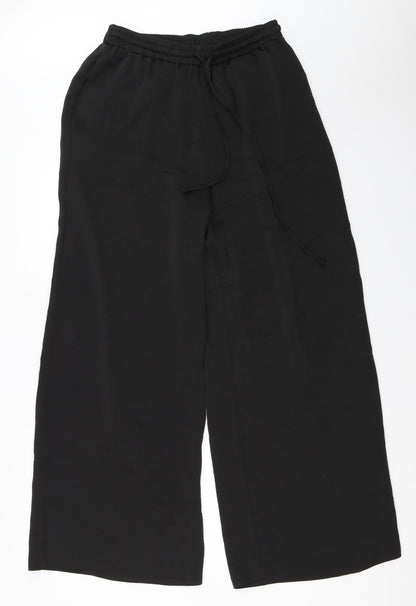 Womens UK Size 29 in Preworn Regular Fit  Black Trousers