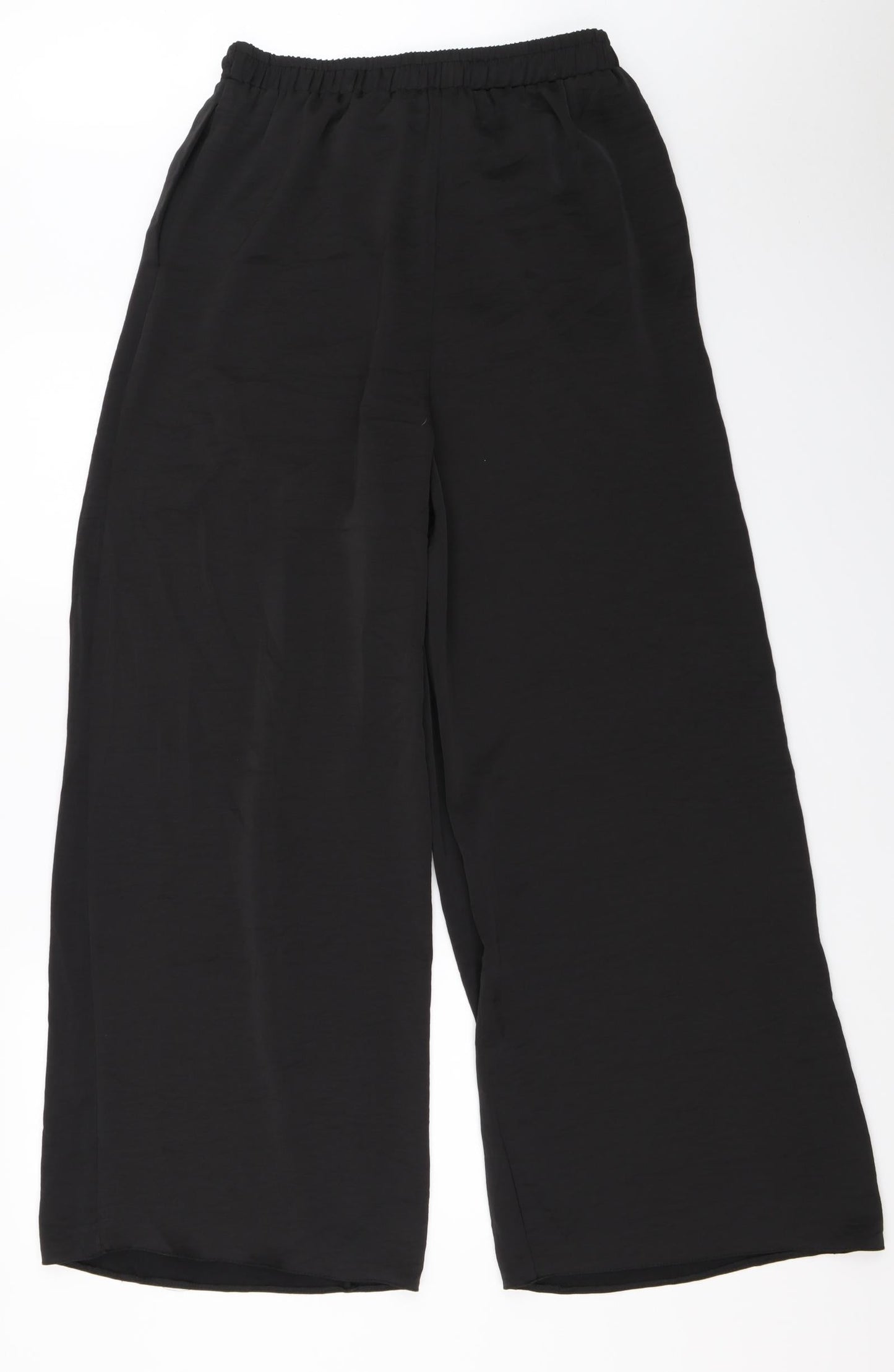 Womens UK Size 29 in Preworn Regular Fit  Black Trousers