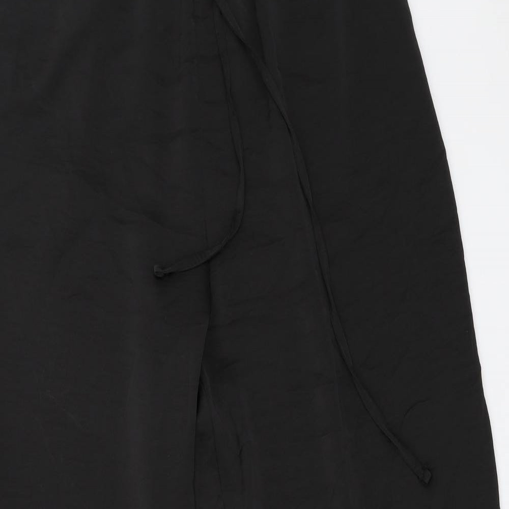 Womens UK Size 29 in Preworn Regular Fit  Black Trousers