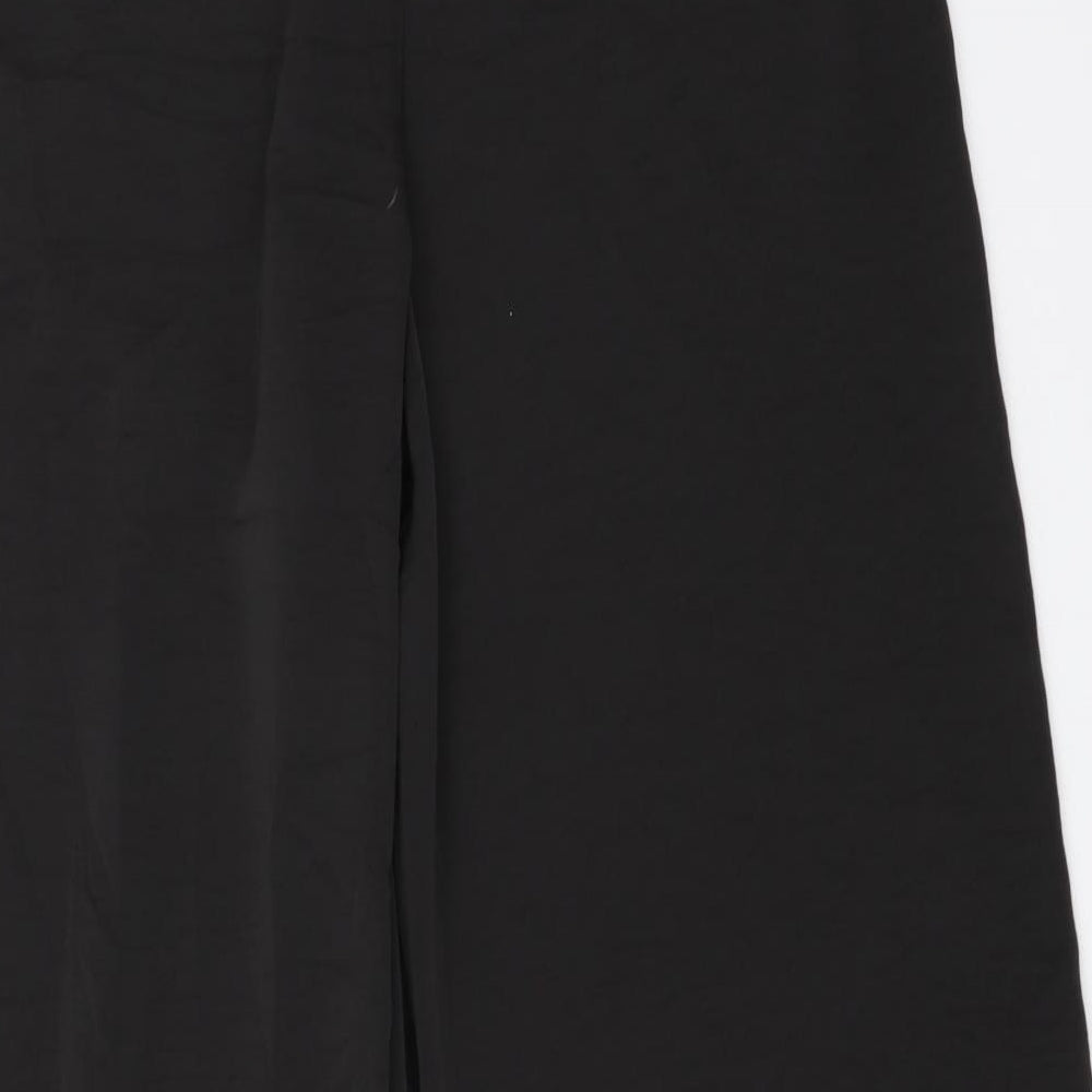 Womens UK Size 29 in Preworn Regular Fit  Black Trousers