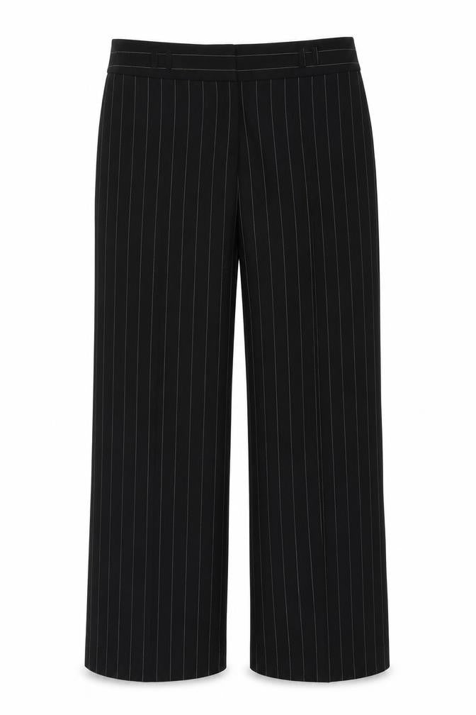 Womens UK Size 14 AMARANTO Regular Fit  Black Trousers