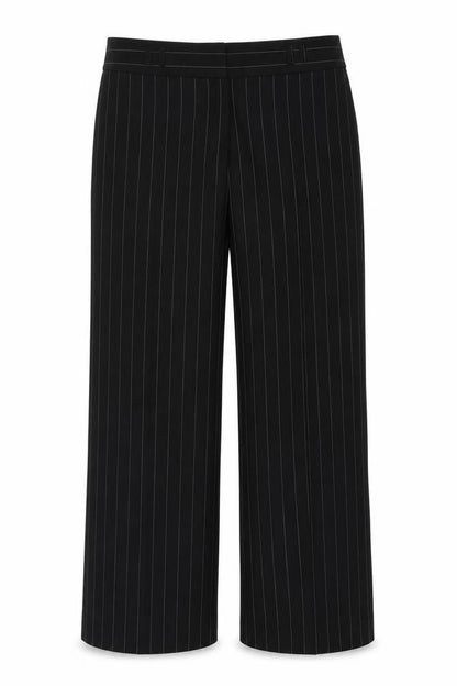 Womens UK Size 14 AMARANTO Regular Fit  Black Trousers
