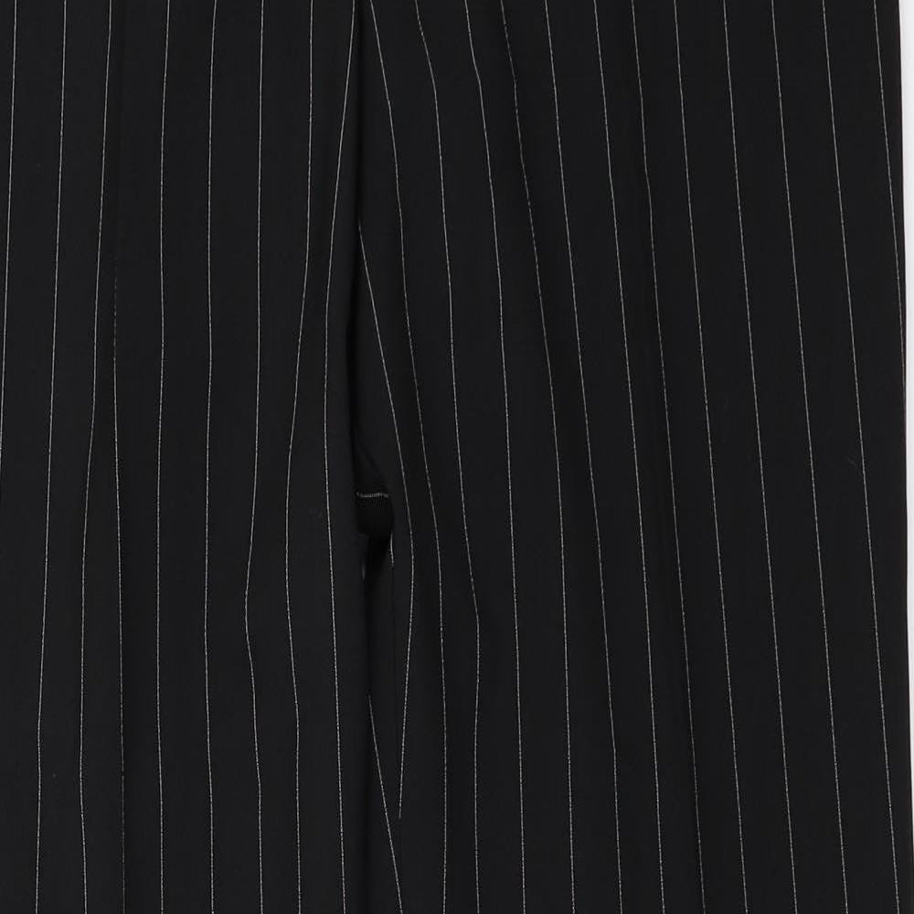 AMARANTO Womens Black   Trousers  Size 14 L30.5 in