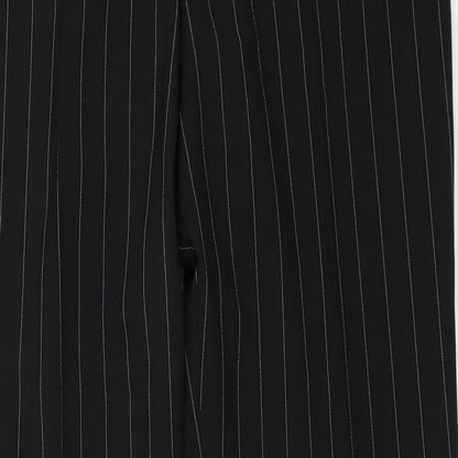 AMARANTO Womens Black   Trousers  Size 14 L30.5 in