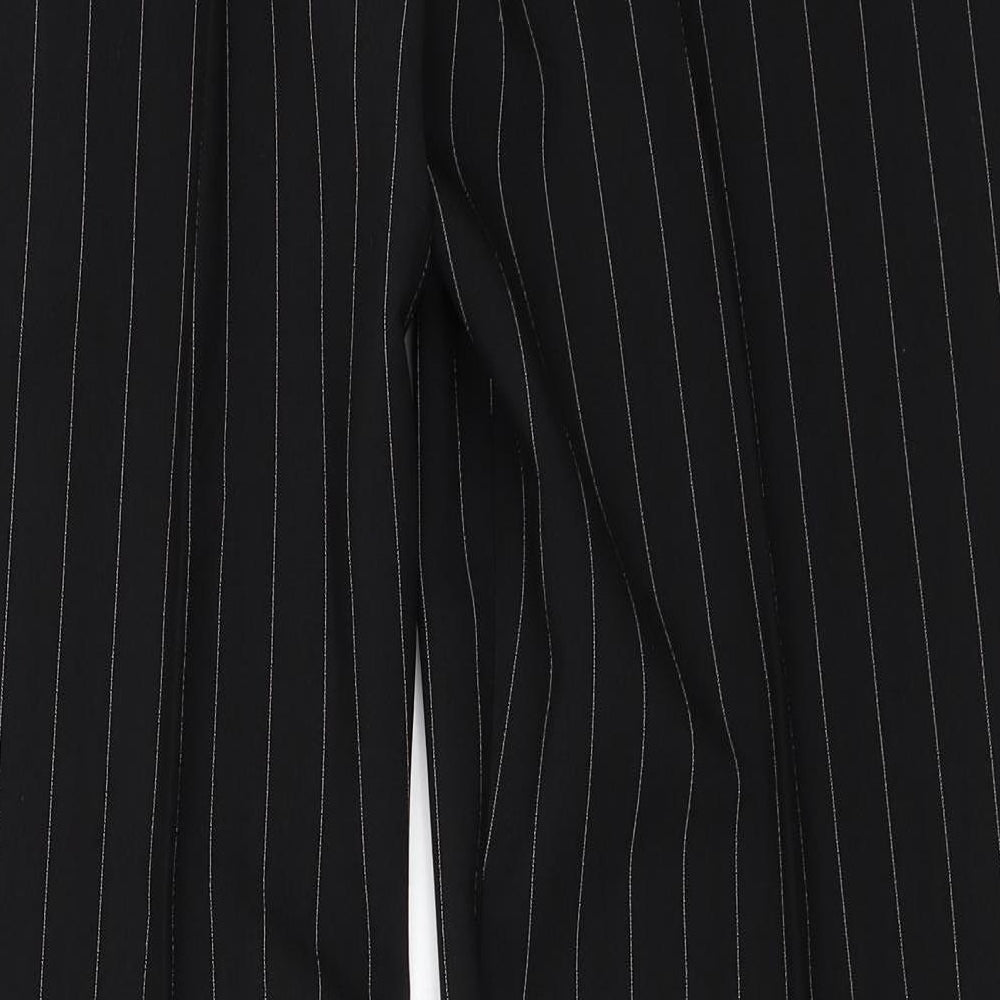 AMARANTO Womens Black   Trousers  Size 14 L30.5 in