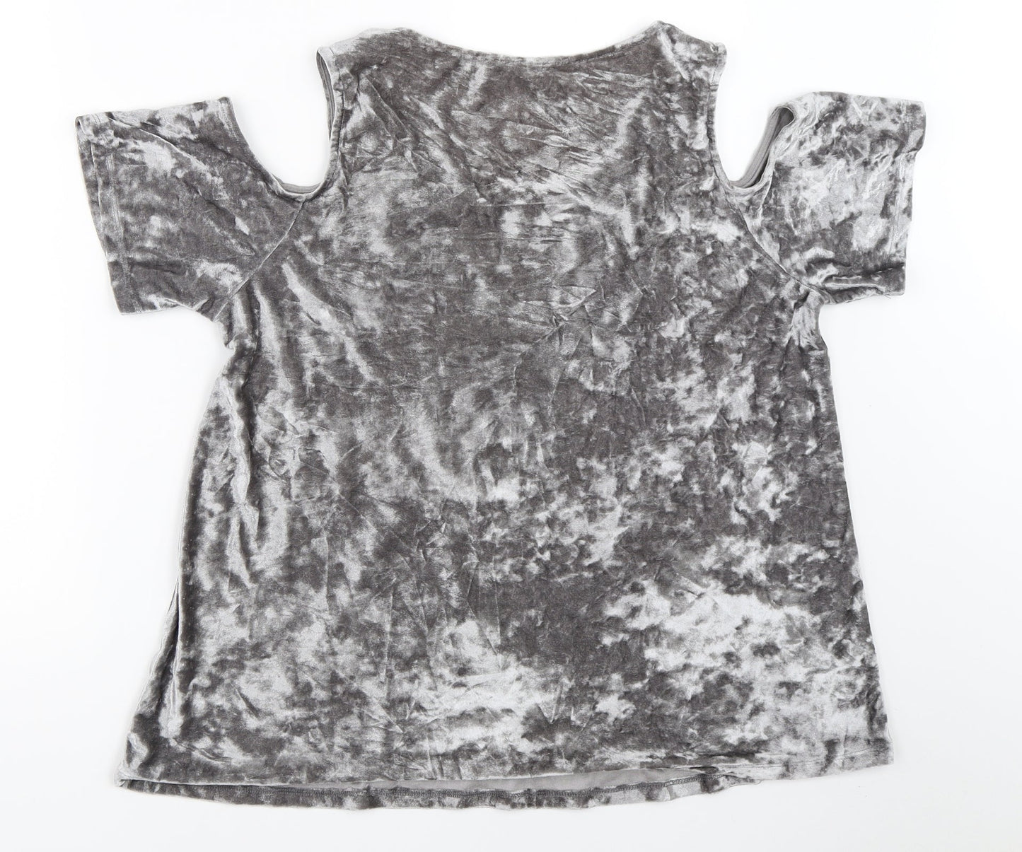 F&F Womens Silver   Basic Blouse Size 14