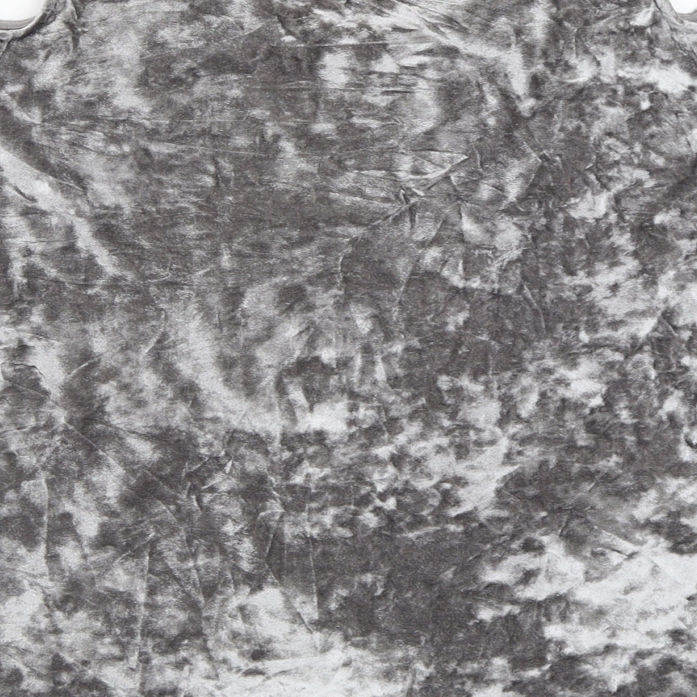 F&F Womens Silver   Basic Blouse Size 14