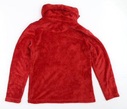 TU Womens Red   Pullover Sweatshirt Size S