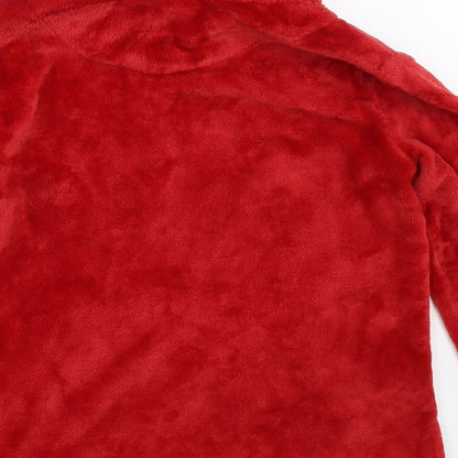 TU Womens Red   Pullover Sweatshirt Size S