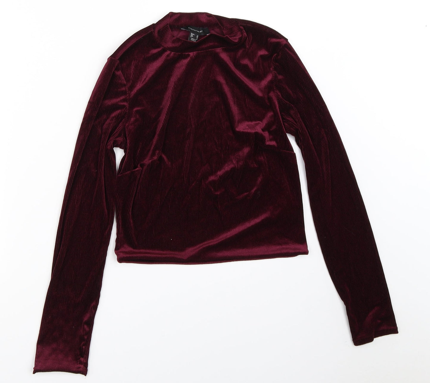 Atmosphere Womens Purple   Basic T-Shirt Size 10