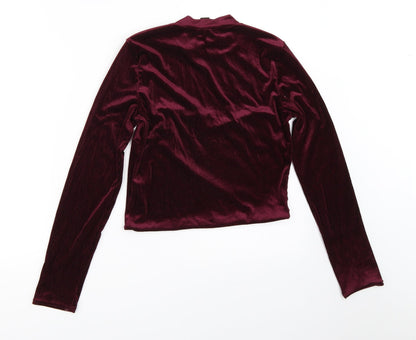 Atmosphere Womens Purple   Basic T-Shirt Size 10