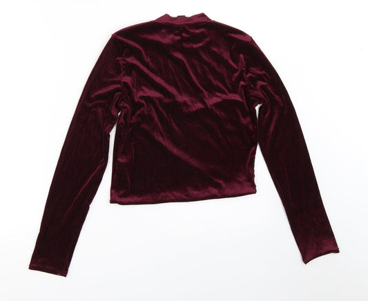 Atmosphere Womens Purple   Basic T-Shirt Size 10