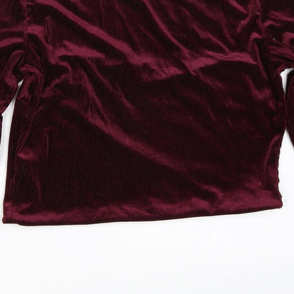 Atmosphere Womens Purple   Basic T-Shirt Size 10