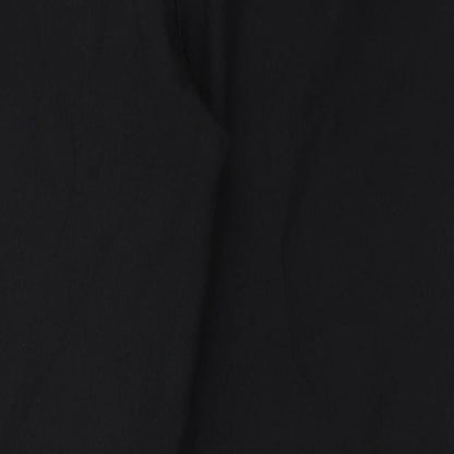 Womens UK Size 10 Peacocks Regular Fit  Black Trousers