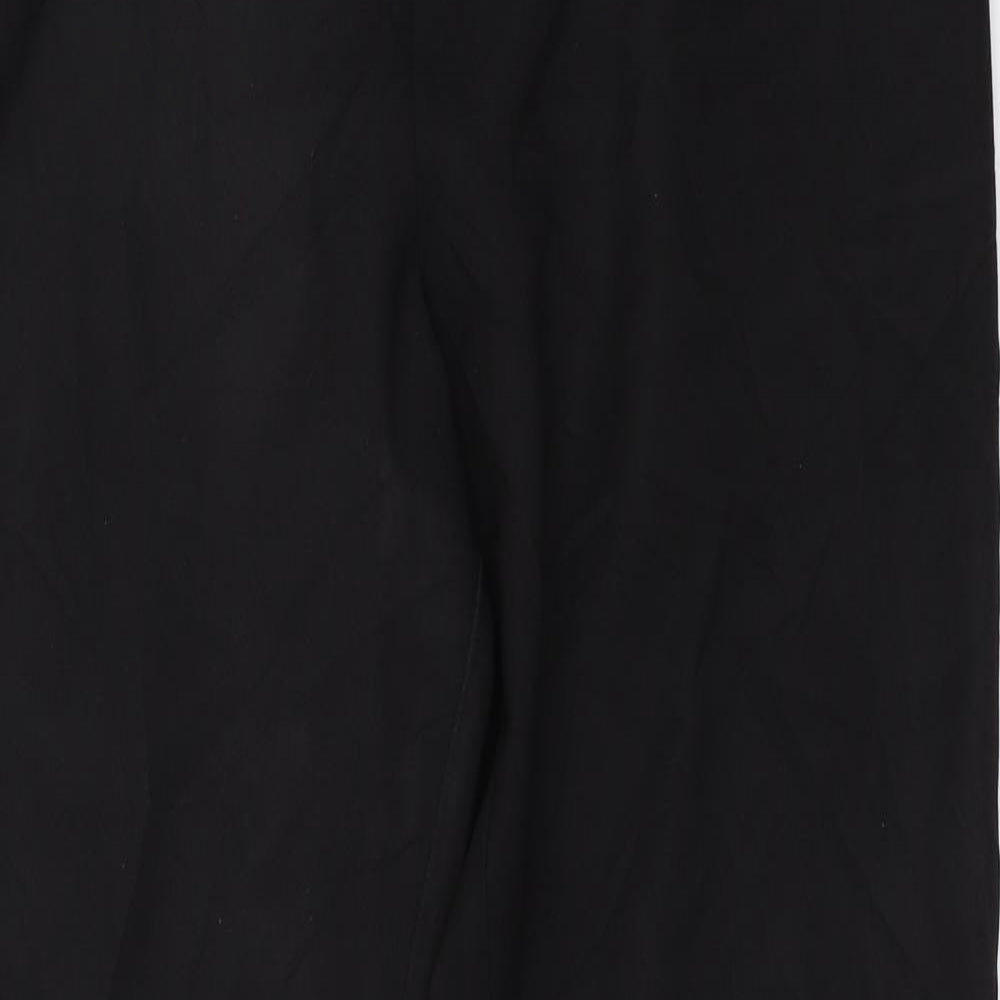 Womens UK Size 38 in Preworn Regular Fit  Black Trousers