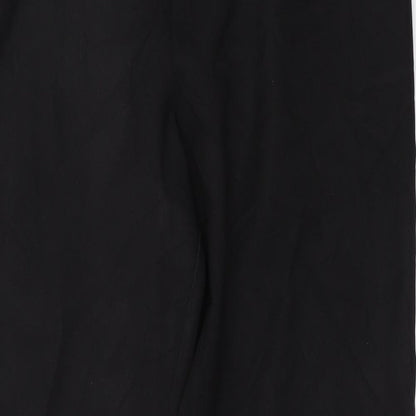 Womens UK Size 38 in Preworn Regular Fit  Black Trousers