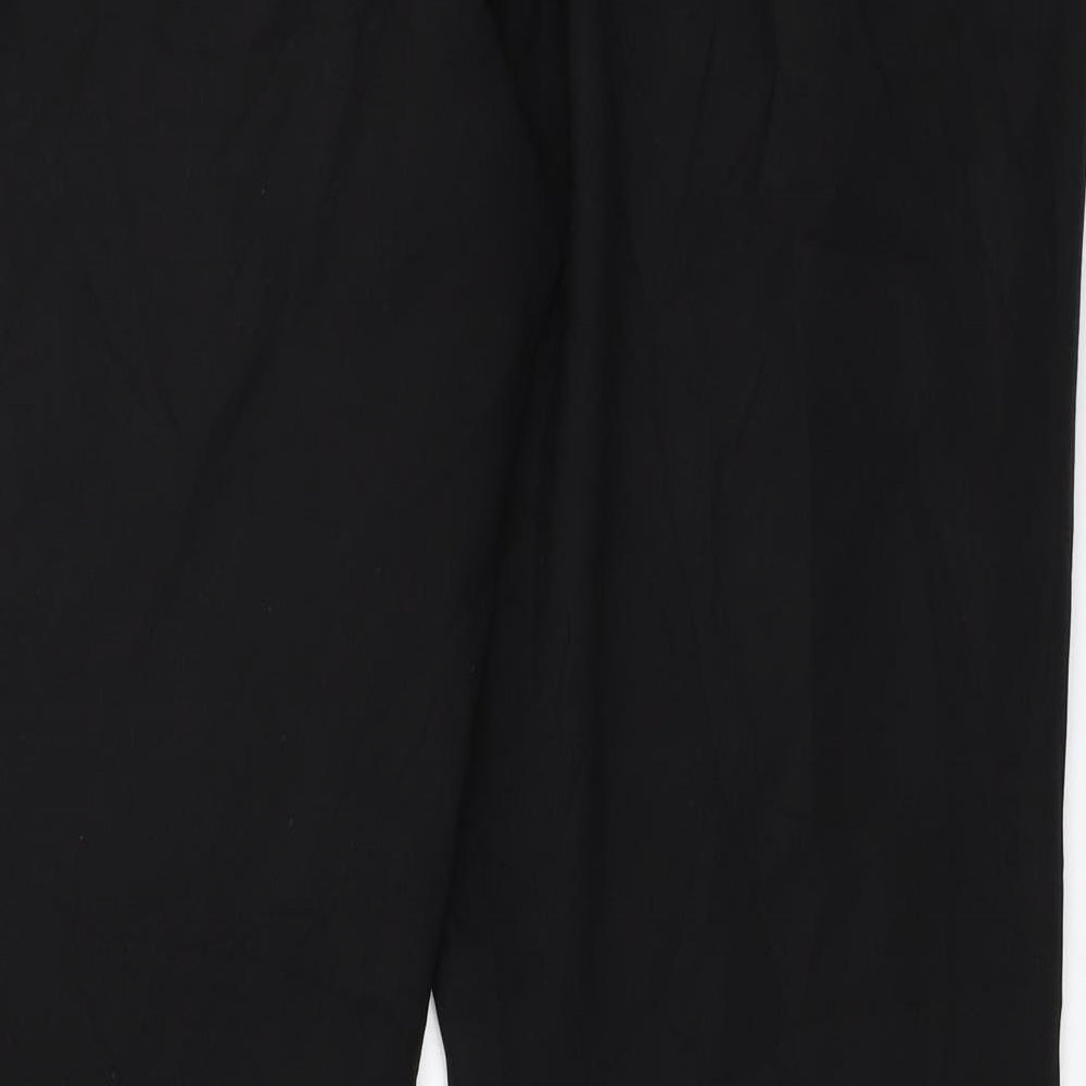 Womens UK Size 38 in Preworn Regular Fit  Black Trousers