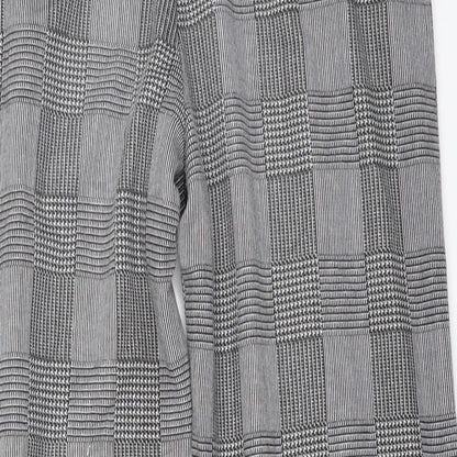 Ayanapa Womens Grey   Trousers  Size 8 L24.5 in