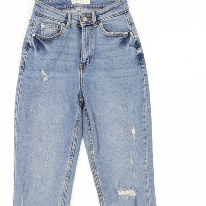 Denim & Co. Womens Blue  Denim Skinny Jeans Size 6 L28 in