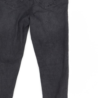 Pieces Womens Black  Denim Skinny Jeans Size 38 in L30 in