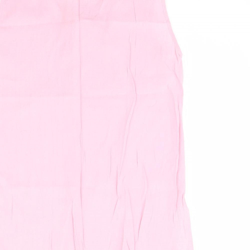 Antonia Bay Womens Pink   Basic Tank Size 10