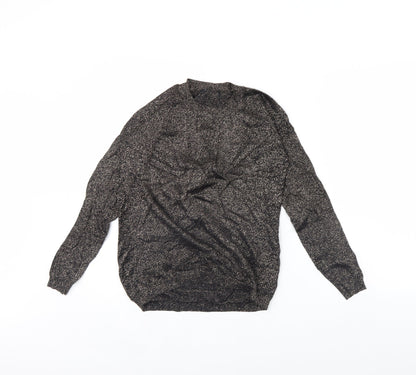 Womens UK Size 8 Atmosphere Black Pullover Jumper