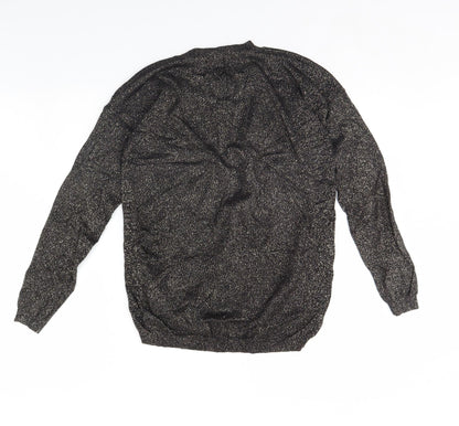 Womens UK Size 8 Atmosphere Black Pullover Jumper