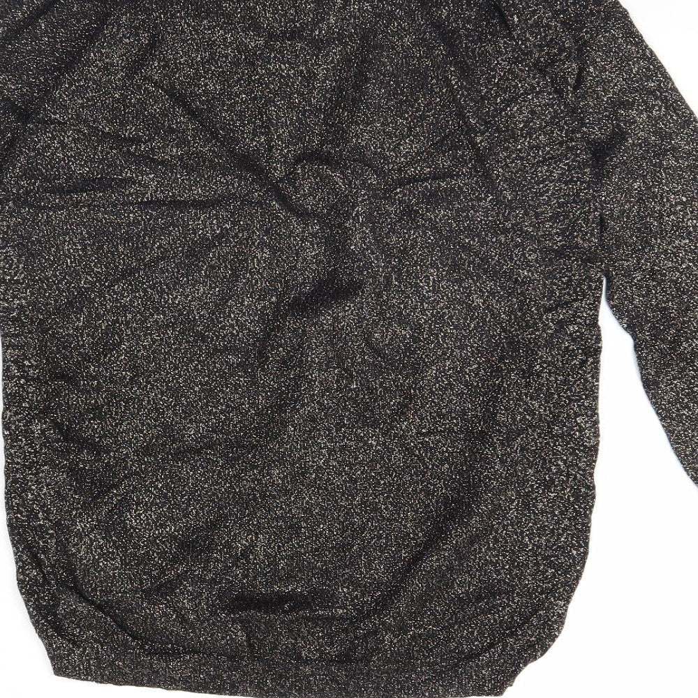 Womens UK Size 8 Atmosphere Black Pullover Jumper