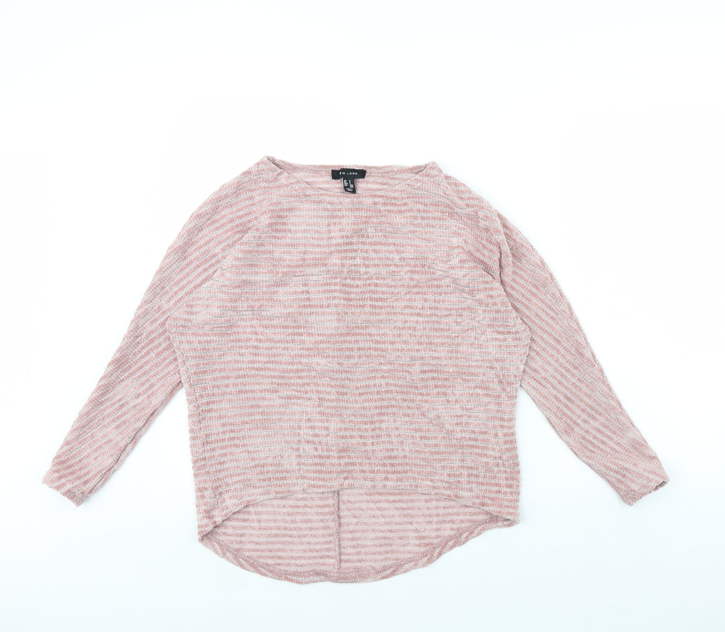 Womens UK Size S New Look Pink Pullover Jumper
