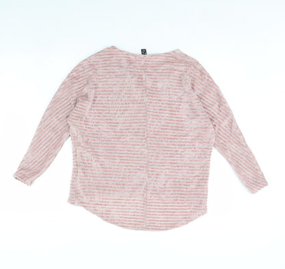 Womens UK Size S New Look Pink Pullover Jumper