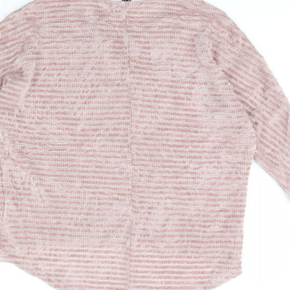 Womens UK Size S New Look Pink Pullover Jumper