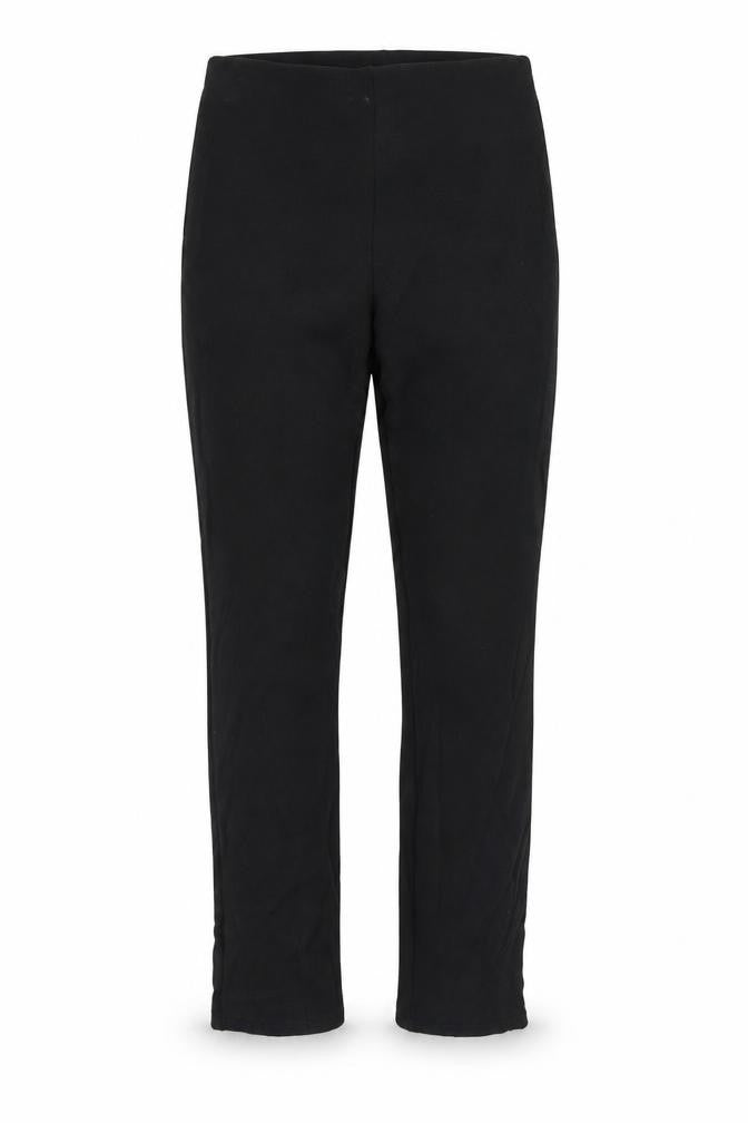 Womens UK Size S Preworn Regular Fit  Black Trousers