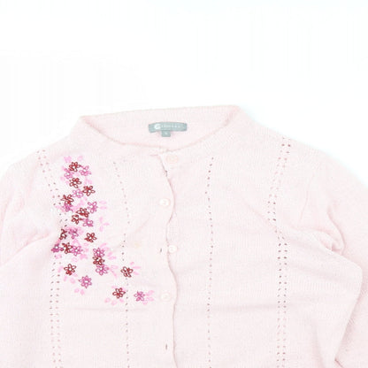 mia mod Womens Pink   Cardigan Jumper Size S