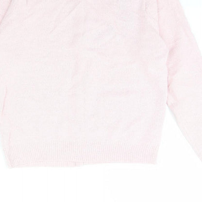 mia mod Womens Pink   Cardigan Jumper Size S