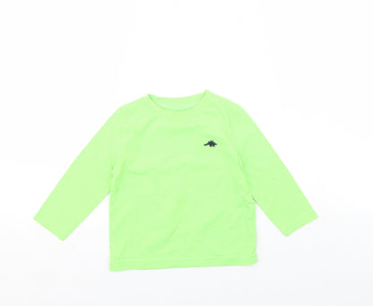 F&F Baby Green   Basic T-Shirt Size 18-24 Months