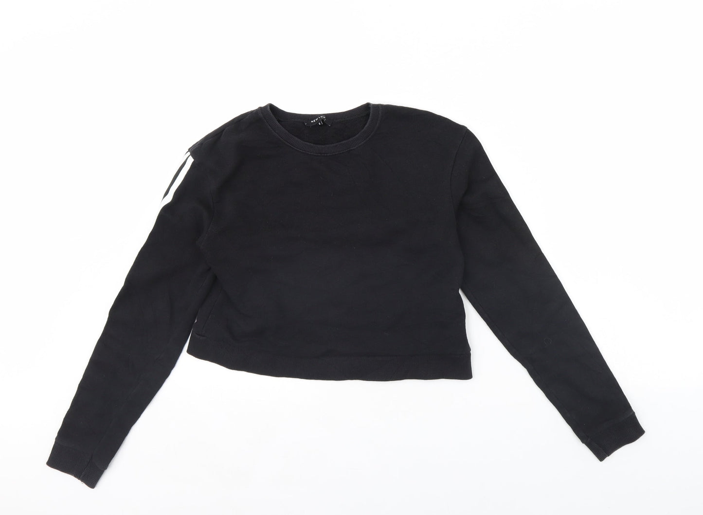 Womens UK Size 6 New Look Black Pullover Jumper