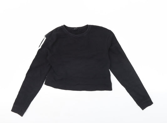 Womens UK Size 6 New Look Black Pullover Jumper