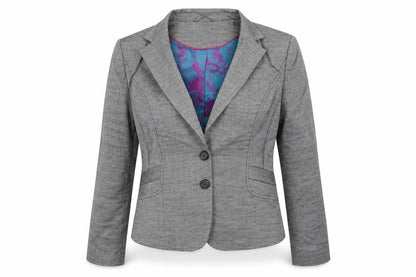 Womens UK Size 14 m&s Grey Jacket