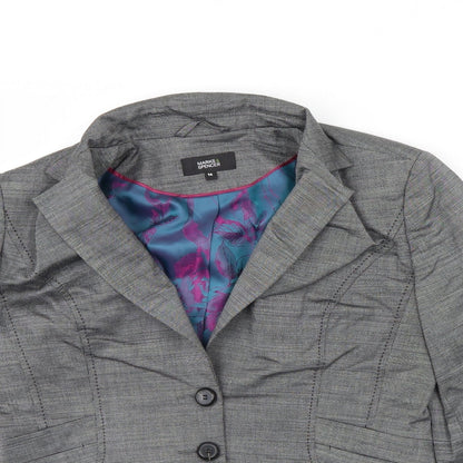 Womens UK Size 14 m&s Grey Jacket